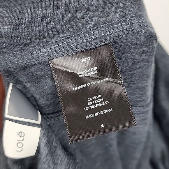 LOLE womens medium stretchy joggers pants tie waist pockets nwot comfy soft cozy - Picture 7 of 7